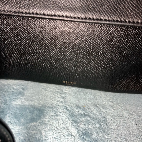 Celine Grained Calfskin Micro Belt Bag, Black - Picture 6 of 13